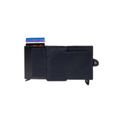 Navy Leather Card Holder Albury, product view 3