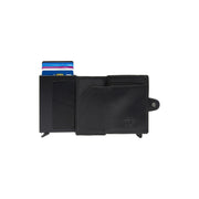 Black Leather Card Holder Baldwin, product view 3