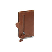 Cognac Leather Card Holder Baldwin, product view 3