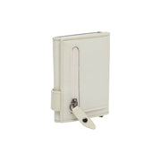 Off White Leather Card Holder Delsbo, detail view 5