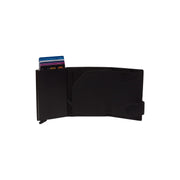 Black Leather Card Holder Frankfurt, product view 3