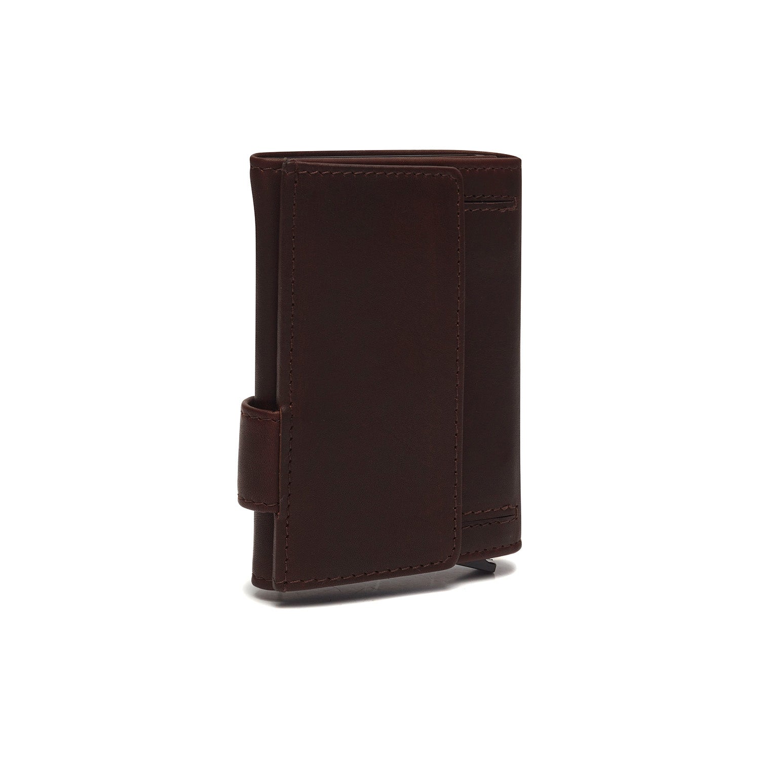 Brown Leather Card Holder Frankfurt, detail view 1