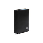 Black Leather Card Holder Gabriela, detail view 5