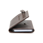 Brown Leather Card Holder Gabriela, product view 3