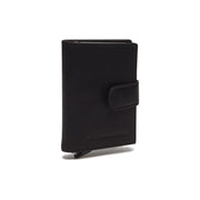 Black Leather Card Holder Hannover, detail view 5