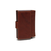 Cognac Leather Card Holder Hannover, product view 3