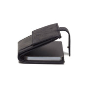 Navy Leather Card Holder Hannover, detail view 1