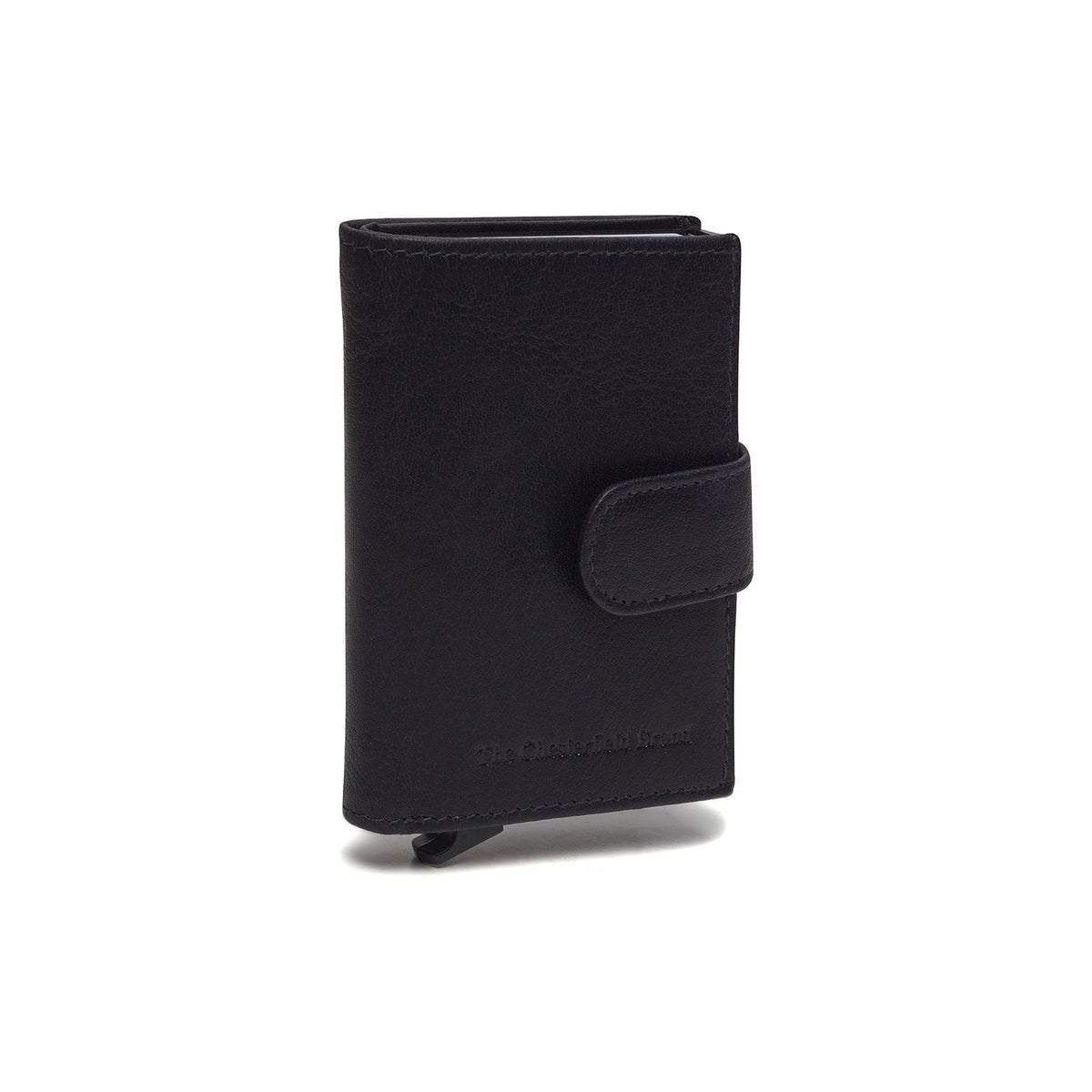 Navy Leather Card Holder Hannover, detail view 4