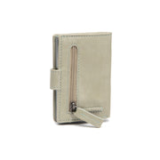Ocean Green Leather Card Holder Kaunas, detail view 4
