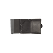 Black Leather Card Holder Lagos, product view 2
