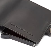Black Leather Card Holder Lagos, product view 3