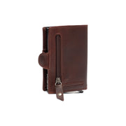 Brown Leather Card Holder Lagos, product view 2