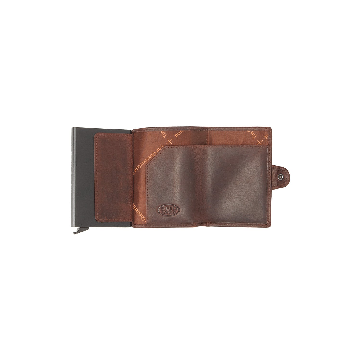 Brown Leather Card Holder Lagos, product view 3