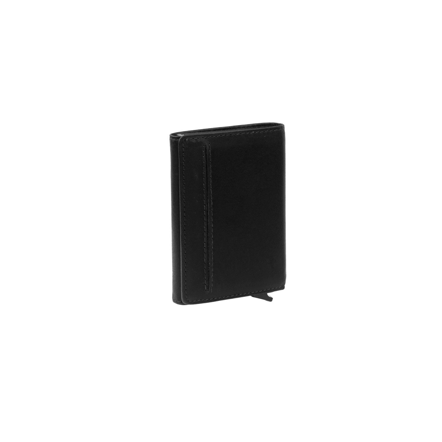 Black Leather Card Holder Lancaster, detail view 1