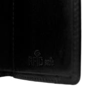 Black Leather Card Holder Lancaster, detail view 5