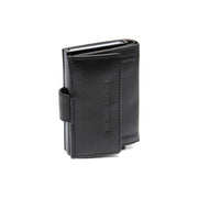 Black Leather Card Holder Lesina, detail view 3