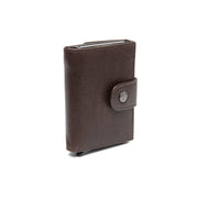 Brown Leather Card Holder Lesina, detail view 5