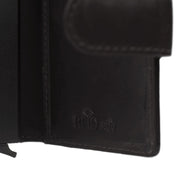 Brown Leather Card Holder Loughton, detail view 4