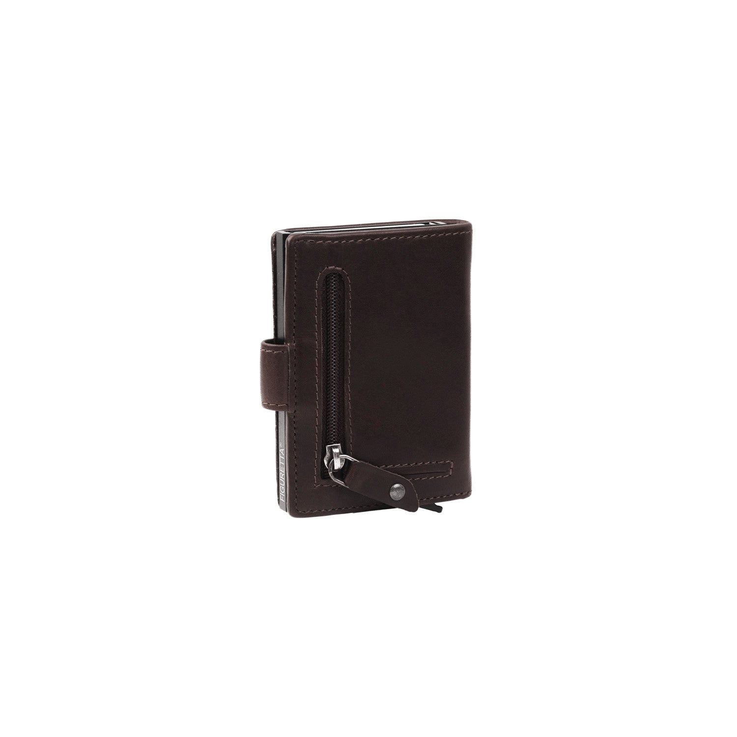Brown Leather Card Holder Loughton, product view 3