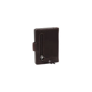 Brown Leather Card Holder Loughton, product view 3