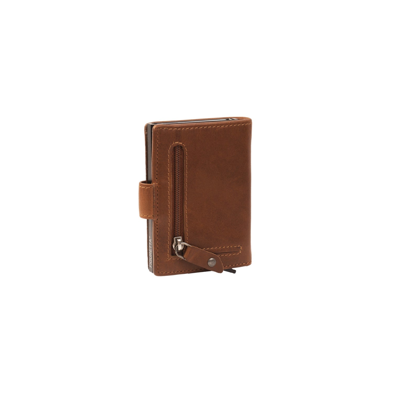 Cognac Leather Card Holder Loughton, product view 3