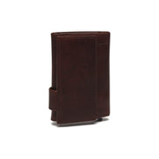 Brown Leather Card Holder Mannheim, detail view 1