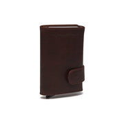 Brown Leather Card Holder Mannheim, detail view 6