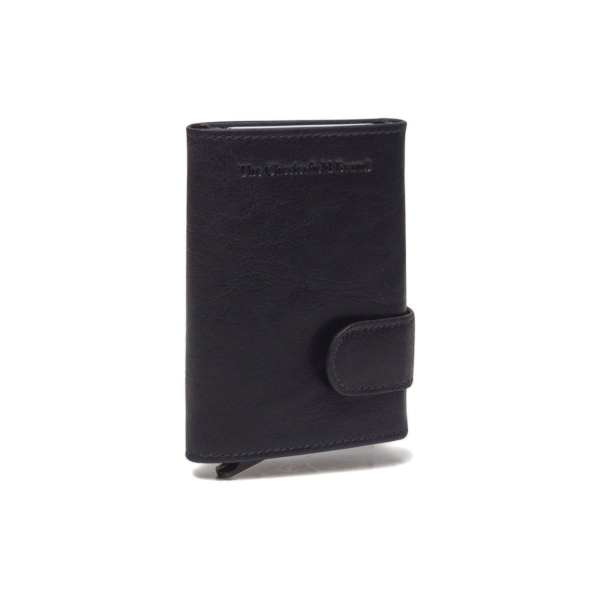 Navy Leather Card Holder Mannheim, detail view 7