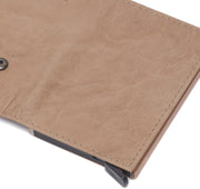 Off White Leather Card Holder Mannheim, detail view 3