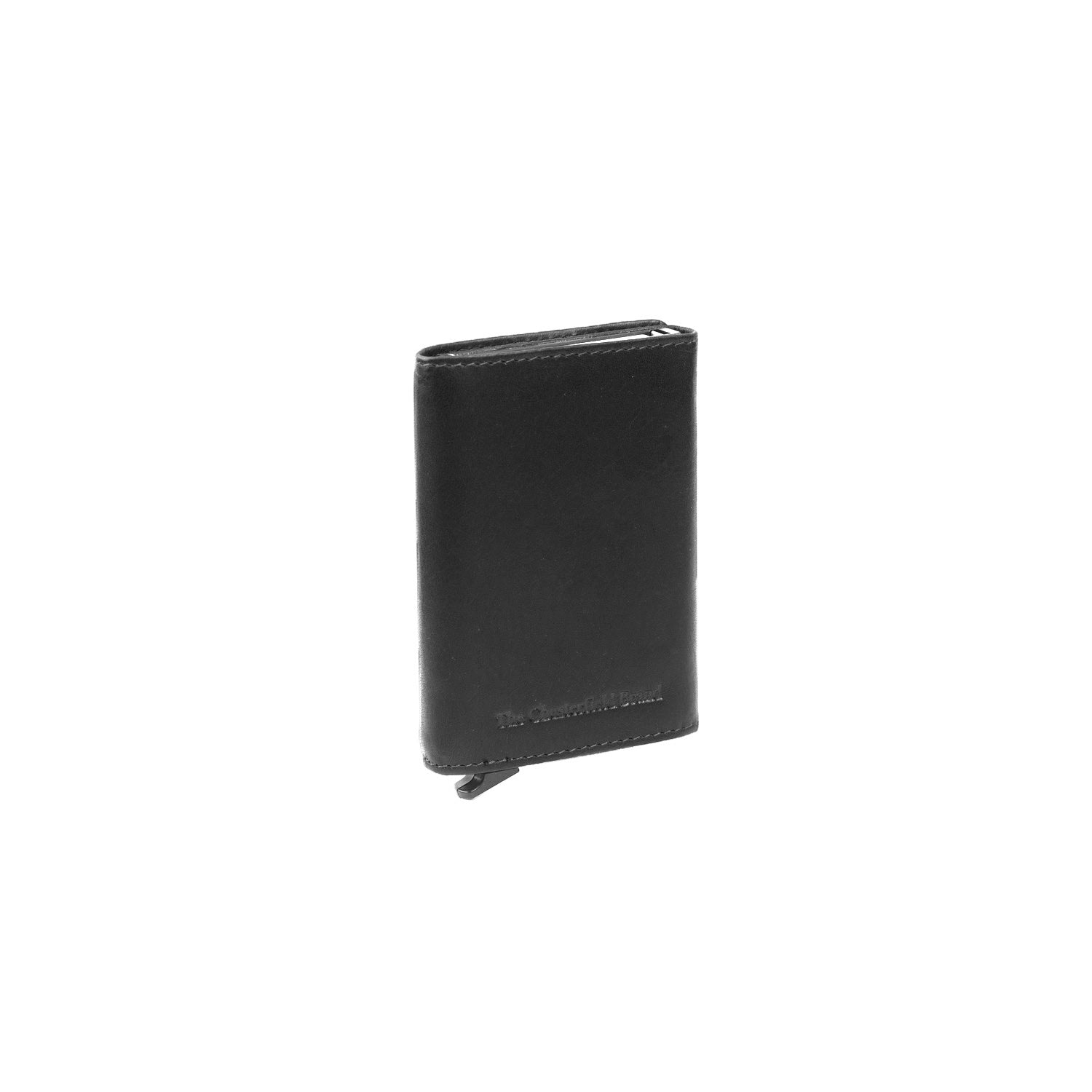 Black Leather Card Holder Palma, detail view 6