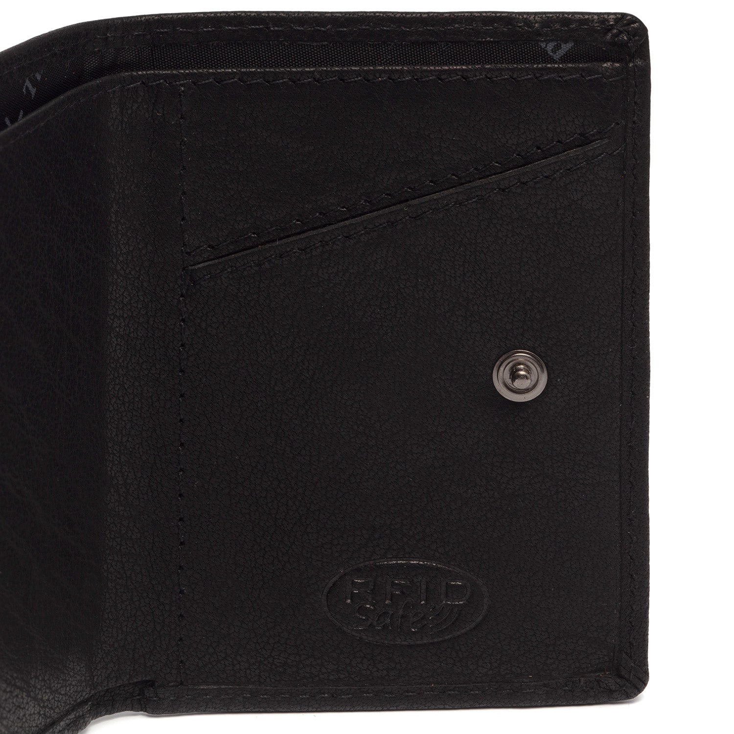 Black Leather Card Holder Paris, detail view 5