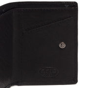 Black Leather Card Holder Paris, detail view 5