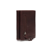 Brown Leather Card Holder Paris, detail view 1