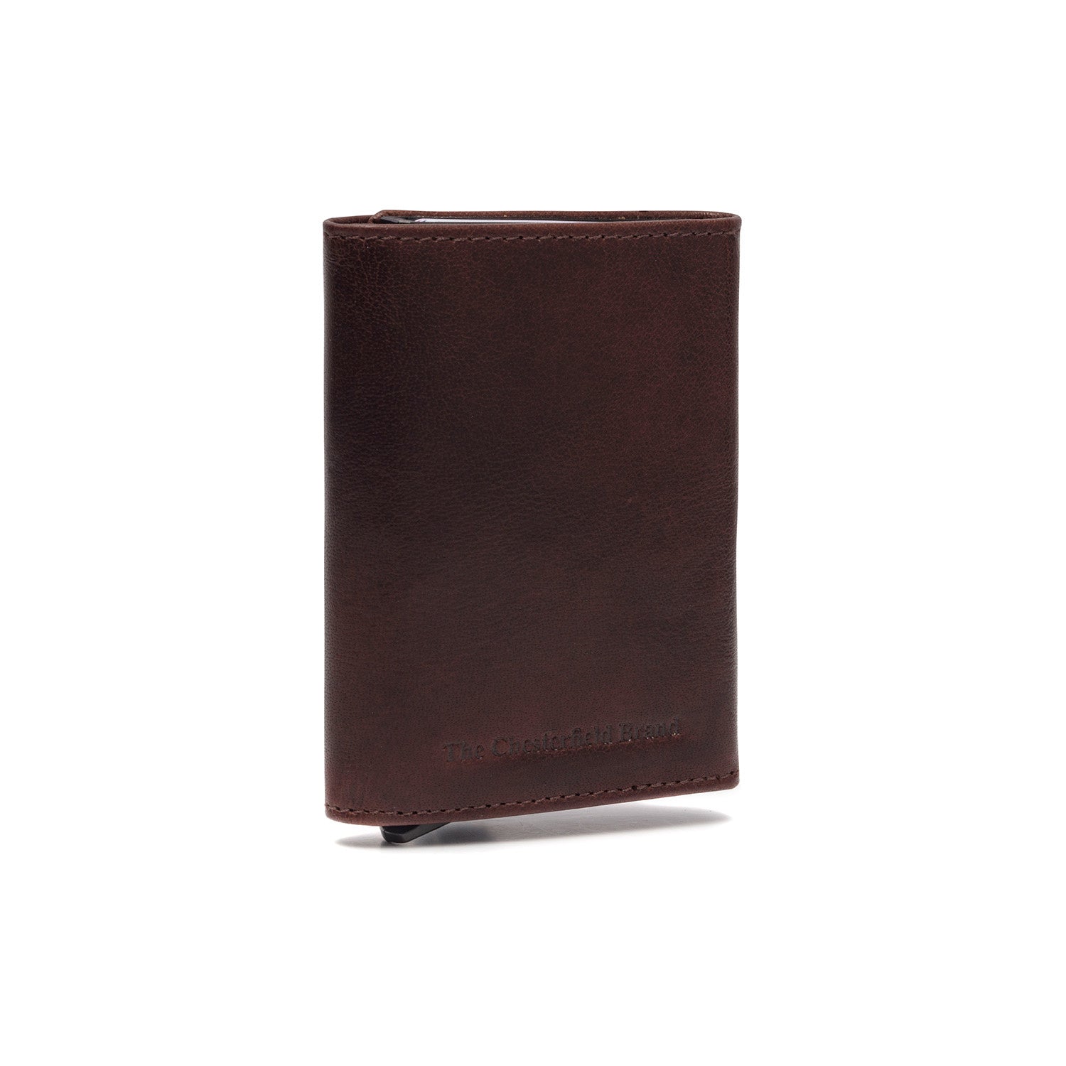 Brown Leather Card Holder Paris, detail view 6