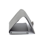 Light Grey Leather Card Holder Paris, detail view 1