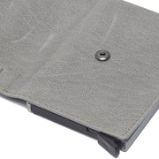 Light Grey Leather Card Holder Paris, detail view 3