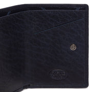 Navy Leather Card Holder Paris, detail view 5