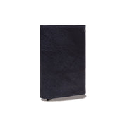 Navy Leather Card Holder Paris, detail view 6
