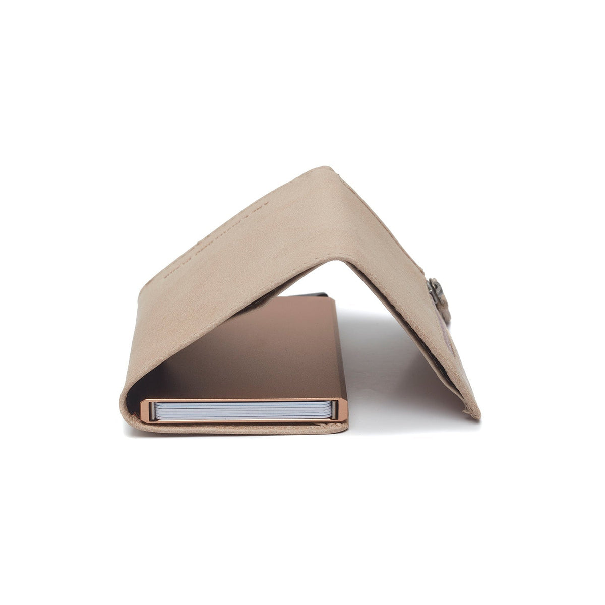 Off White Leather Card Holder Paris, detail view 4