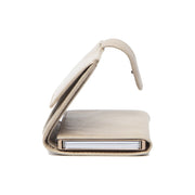 Off White Leather Card Holder Portland, detail view 4
