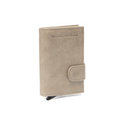 Off White Leather Card Holder Portland, detail view 5