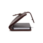 Brown Leather Card Holder Prague, detail view 4