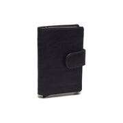 Navy Leather Card Holder Prague, detail view 6