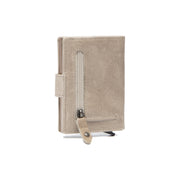 Off White Leather Card Holder Prague, detail view 1