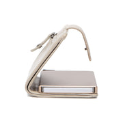 Off White Leather Card Holder Prague, detail view 5