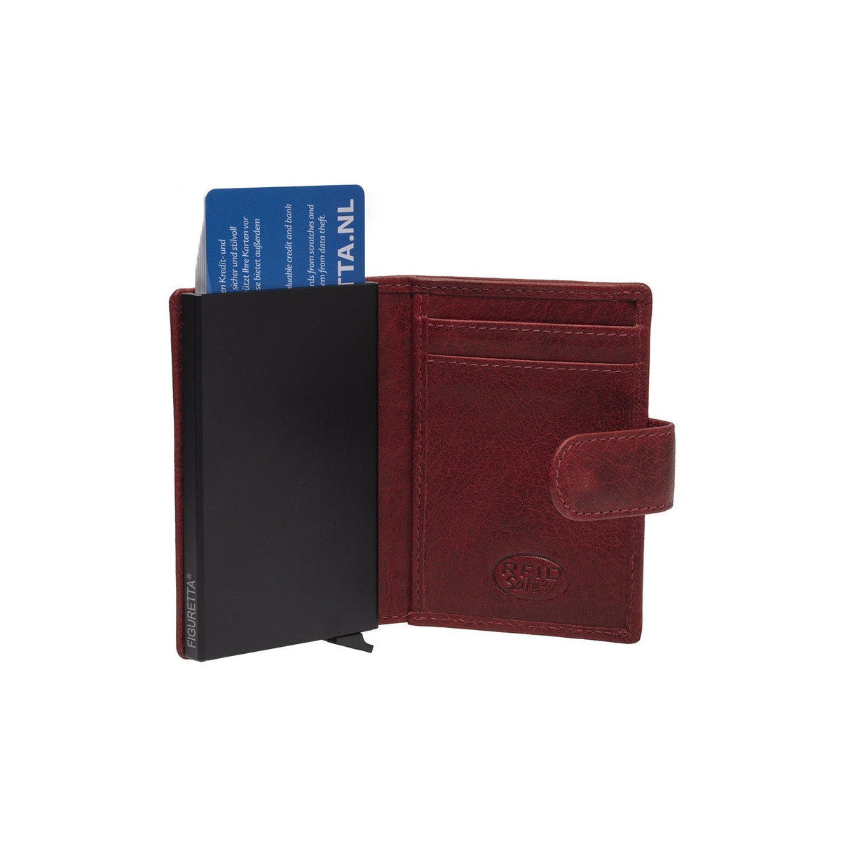 Prague Full-Grain Leather Card Holder – alternate product view 3