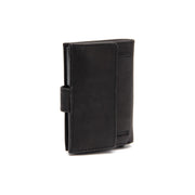 Black Leather Card Holder Torola, detail view 4