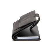 Black Leather Card Holder Torola, product view 3