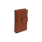 Cognac Leather Card Holder Torola, detail view 3