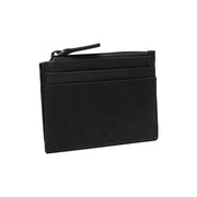 Black Leather Card Wallet, detail view 4